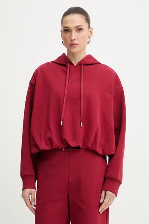 Trussardi bluza z kapturem damska bawełniana