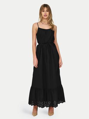 ONLY Sukienka letnia Lou 15313166 Czarny Regular Fit