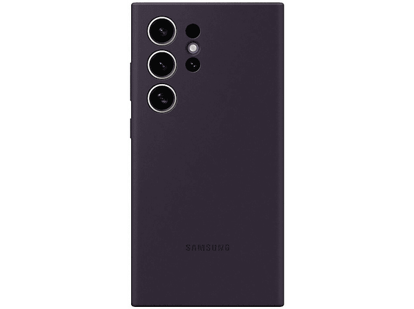 Etui SAMSUNG Silicone Case do Galaxy S24 Ultra EF-PS928TEEGWW Ciemnofioletowy
