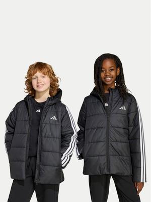 adidas Kurtka zimowa Essentials 3-Stripes JL7402 Czarny Regular Fit