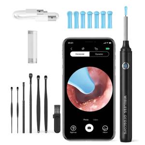 Otoskop Smart Kamera WiFi Endoskop HD do Czyszczenia Uszu z Aplikacją