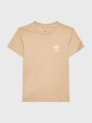 adidas Originals T-Shirt adicolor HK7468 Beżowy Regular Fit