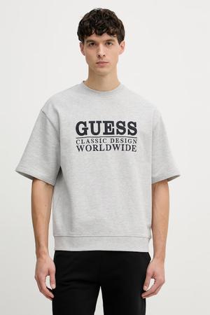 Guess t-shirt męski z bawełną