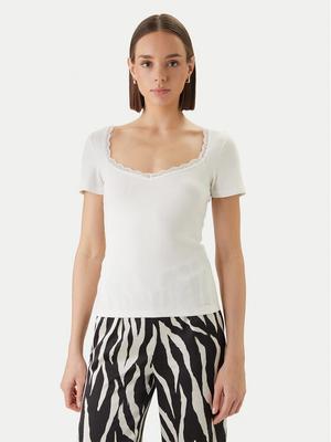 Morgan Bluzka 261-DAMOUR Biały Slim Fit