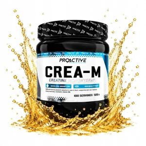 KREATYNA MONOHYDRAT KREATYNY Creatine ProActive Crea M 500g ENERGY DRINK