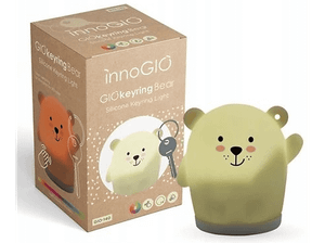 Silikonowy świecący breloczek INNOGIO miś GIOkeyrings Bear GIO-150