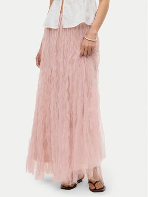 Vero Moda Spódnica tiulowa Caralia 10341582 Różowy Regular Fit