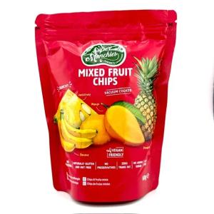 Super Munchies Chipsy Owocowa Mieszanka 60g Przekąska Mango Banan Ananas