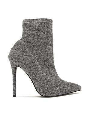 DeeZee Botki KL-HT6933-1 Srebrny