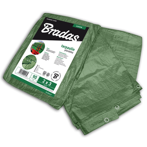 Plandeka wzmacniana GREEN 90 g/m², 2 x 3 m