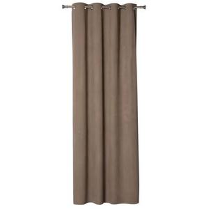 Zasłona z kółkami VENI140 x 260 cm taupe