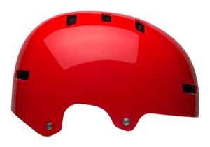 Kask juniorski BELL SPAN czerwony błyszczący (51-55)
