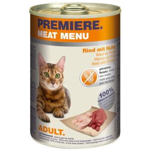PREMIERE Meat Menu Adult Wołowina i kurczak 12x400 g