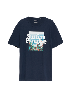 T-shirt z przędzy płomieniowej z grafiką