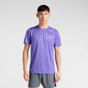 Koszulka męska New Balance MT6116OHEPU – fioletowa
