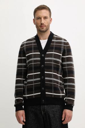 Barbour kardigan wełniany KANE