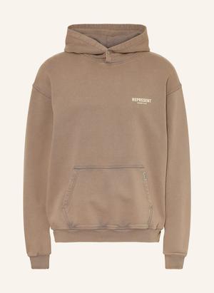 Represent Bluza Z Kapturem Oversize Represent Owners' Club beige