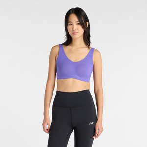 Biustonosz do biegania New Balance WB51052EPU – fioletowy