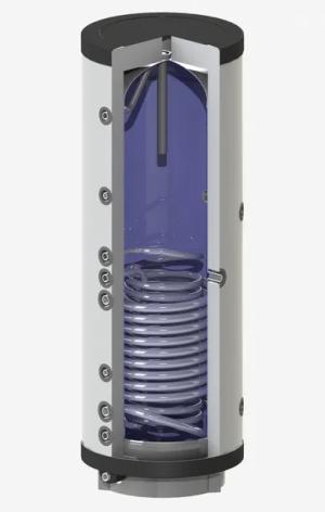 ELEKTROMET ZASOBNIK DUO-S 300L 2 WĘŻOWNICE NA DOLE 1,4m2/1,2m2 (062-30-329)