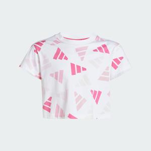 Koszulka Seasonal Essentials Logo Celebration Crop Kids