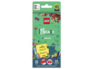Książka LEGO Recreate. Karty wyzwań. Natura Wielokolorowy