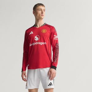 Koszulka Manchester United 25/26 Long Sleeve Home Authentic