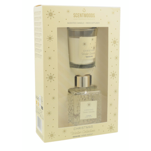 Zestaw świeca z dyfuzorem zapachowym Vanilla Oak