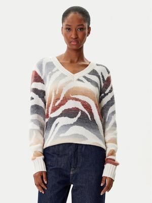 Desigual Sweter Wasilla 25WWJF21 Kolorowy Regular Fit