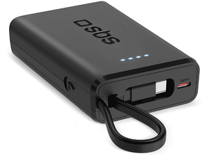 OUTLET - Powerbank SBS Power Delivery 10000 mAh Czarny