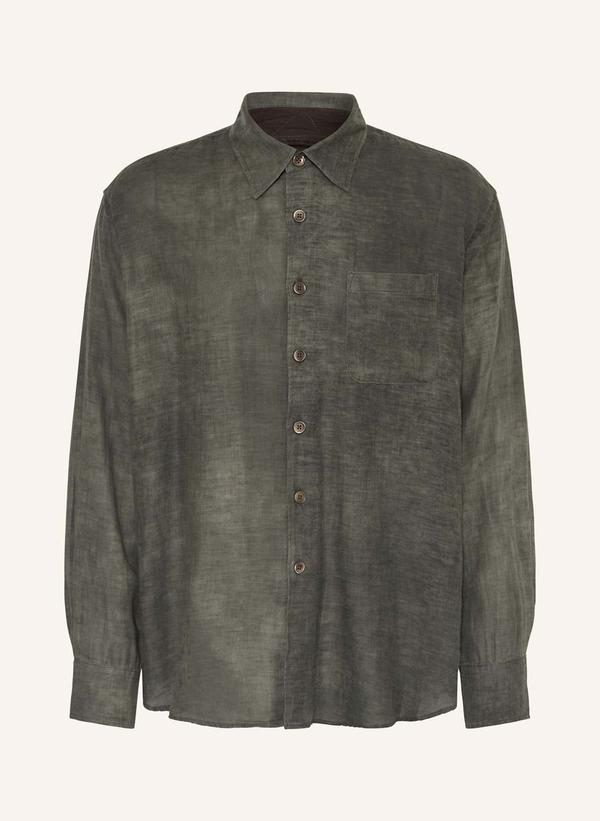 Our Legacy Koszula Above Slightly Oversized Fit gruen