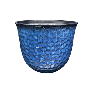 Donica plastikowa COMB śr. 50 cm niebieska