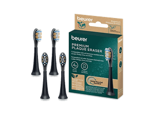 Końcówki do szczoteczki BEURER PREMIUM PLAQUE ERASER SC - 4 szt. Czarny