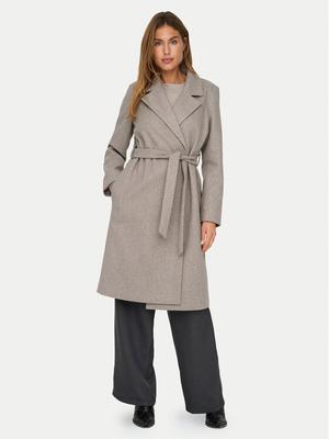 ONLY Płaszcz przejściowy Alvilda 15314362 Beżowy Regular Fit