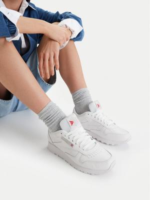 Reebok Sneakersy EO-CLASSIC LEATHER 100008496 W Biały