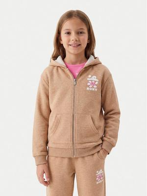 Roxy Bluza Surf Feeling ERGFT04020 Beżowy Relaxed Fit