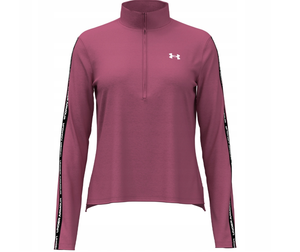 UNDER ARMOUR bluza damska treningowa do biegania na zamek Tech WM Tape różowa (S)