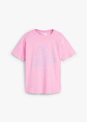 T-shirt oversize z bawełny organicznej