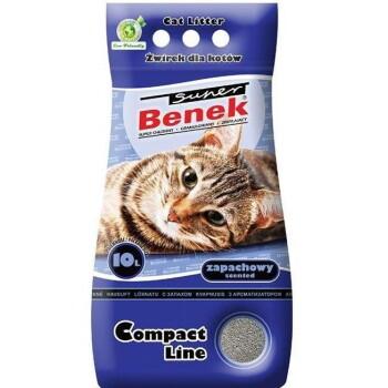 Benek Super Compact Bryza Morska 10 l żwirek dla kota