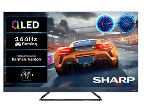 PRODUKT PO EKSPOZYCJI - Telewizor QLED SHARP 55FQ8EG 55'' 4K 144Hz Google TV Quantum Dot