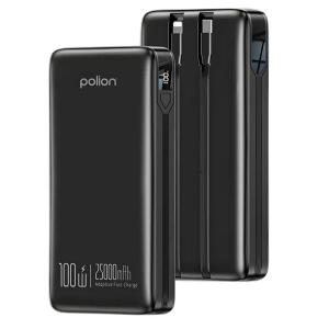 Powerbank Polion 25000mAh 100W szybkie ładowanie USB-C PD QC