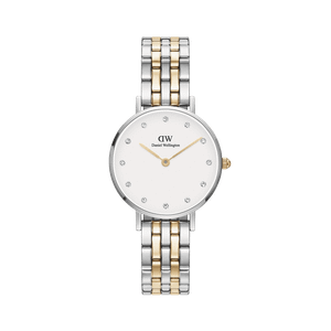 Daniel Wellington DW Watch Petite Lumine 5-link two-tone 28mm Silver