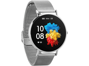 Smartwatch GARETT Verona Srebrny stalowy