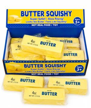 GNIOTEK MASŁO BUTTER SQUISHY ANTYSTRESOWY SLOW RISING 11 CM 1 SZT