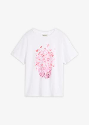 T-shirt z czystej bawełny