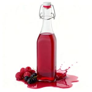 Butelki kwadratowe 500 ml (20 szt.) z klipsami Butelka na sok nalewkę olej