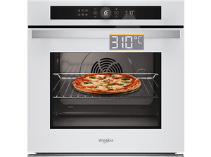 Piekarnik parowy WHIRLPOOL WOI4S8HM2SWA 73l Steam+ Pizza 310C Termoobieg Air Fry SoftClosing A+ Biały