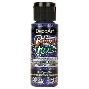 Farba brokatowa Galaxy Glitter - Deep Space Blue