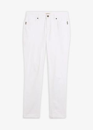 Jeansy ze stretchem straight, mid waist