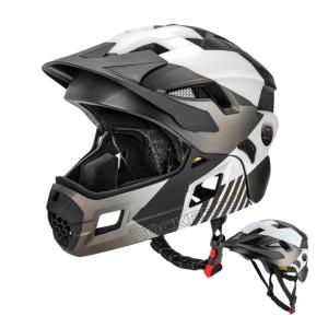 Kask Dziecięcy ROCKBROS Odpinana osłona Szczęki 2w1 CA-SZ 1005X S 48-52cm