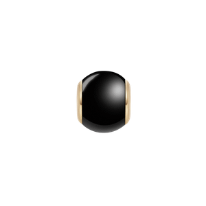 Daniel Wellington DW Charm Orb Black 6x5mm Gold